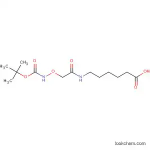 Molecular Structure of 879898-82-5 (3,6-Dioxa-5,9-diazapentadecan-15-oic acid, 2,2-dimethyl-4,8-dioxo-)