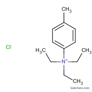 Molecular Structure of 880130-37-0 (Benzenaminium, N,N,N-triethyl-4-methyl-, chloride)