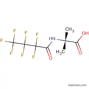 Molecular Structure of 880353-20-8 (Alanine, N-(2,2,3,3,4,4,4-heptafluoro-1-oxobutyl)-2-methyl-)