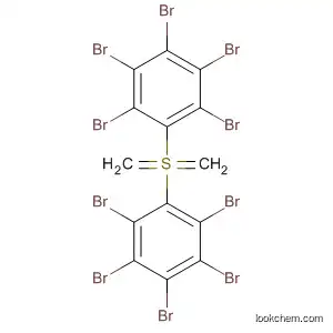 Molecular Structure of 880486-18-0 (Benzene, 1,1'-[thiobis(methylene)]bis[2,3,4,5,6-pentabromo-)