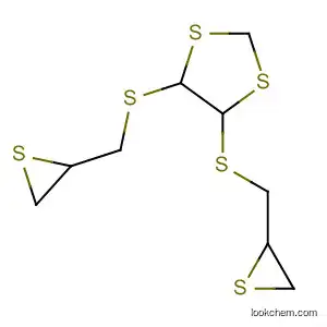 Molecular Structure of 880499-97-8 (1,3-Dithiolane, 4,5-bis[(thiiranylmethyl)thio]-)