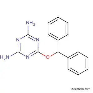 Molecular Structure of 880771-46-0 (1,3,5-Triazine-2,4-diamine, 6-(diphenylmethoxy)-)