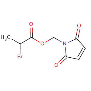 Propanoic acid, 2-bromo-, (2,5-dihydro-2,5-dioxo-1H-pyrrol-1-yl)methyl ester