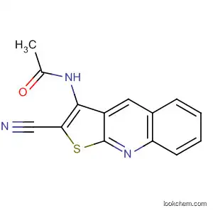 Acetamide, N-(2-cyanothieno[2,3-b]quinolin-3-yl)-