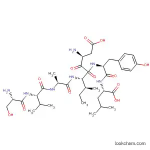 Molecular Structure of 881199-10-6 (L-Leucine, L-seryl-L-valyl-L-alanyl-L-a-aspartyl-L-isoleucyl-L-tyrosyl-)
