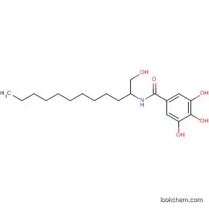 Molecular Structure of 881200-22-2 (Benzamide, 3,4,5-trihydroxy-N-[1-(hydroxymethyl)undecyl]-)