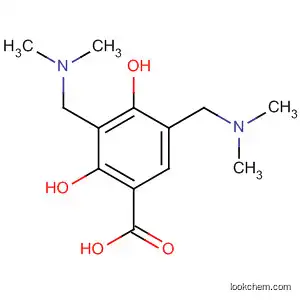 Molecular Structure of 881236-39-1 (Benzoic acid, 3,5-bis[(dimethylamino)methyl]-2,4-dihydroxy-)