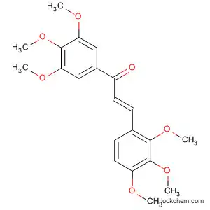 2-Propen-1-one, 3-(2,3,4-trimethoxyphenyl)-1-(3,4,5-trimethoxyphenyl)-,
(2E)-
