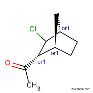 Molecular Structure of 881667-45-4 (Ethanone, 1-[(1R,2R,4S)-3-chlorobicyclo[2.2.1]hept-2-yl]-, rel-)