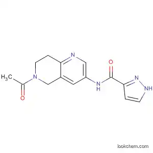 1H-Pyrazole-3-carboxamide,
N-(6-acetyl-5,6,7,8-tetrahydro-1,6-naphthyridin-3-yl)-