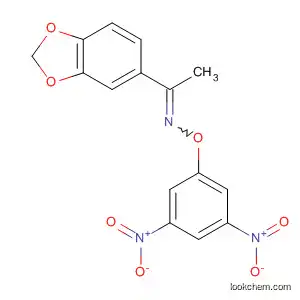Ethanone, 1-(1,3-benzodioxol-5-yl)-, O-(3,5-dinitrophenyl)oxime
