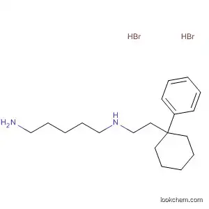 Molecular Structure of 887626-39-3 (1,5-Pentanediamine, N-[2-(1-phenylcyclohexyl)ethyl]-, dihydrobromide)