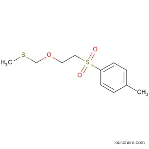 Molecular Structure of 928013-49-4 (Benzene, 1-methyl-4-[[2-[(methylthio)methoxy]ethyl]sulfonyl]-)