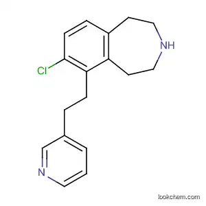 1H-3-Benzazepine, 7-chloro-2,3,4,5-tetrahydro-6-[2-(3-pyridinyl)ethyl]-