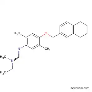 Methanimidamide,
N'-[2,5-dimethyl-4-[(5,6,7,8-tetrahydro-2-naphthalenyl)methoxy]phenyl]-
N-ethyl-N-methyl-