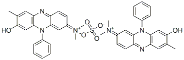 bis(N-(7-hydroxy-8-methyl-5-phenylphenazin-3-ylidene)dimethylammonium) sulfate CAS NO.149057-64-7