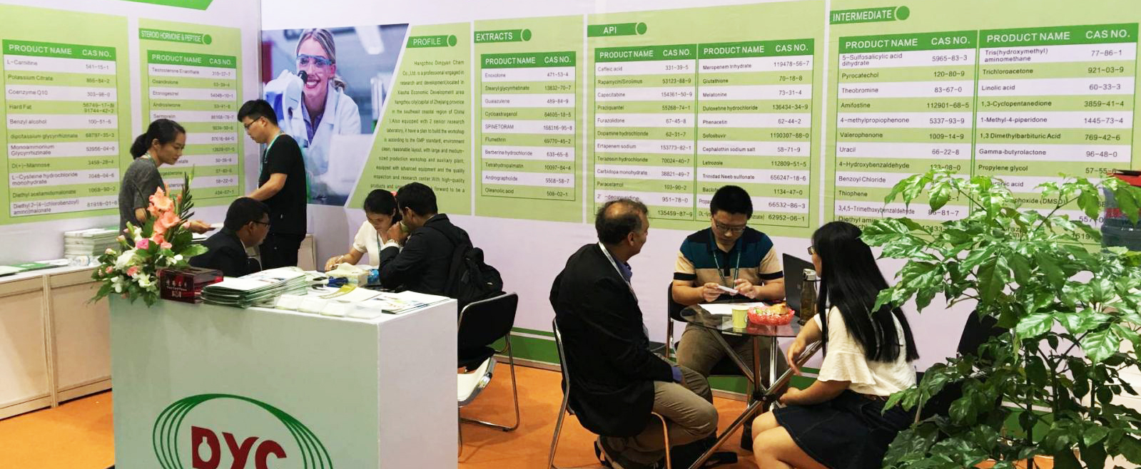 We participated in the CPHI for many years. And actively participate in various exhibitions to promote their products,form which i know a lot of customers.